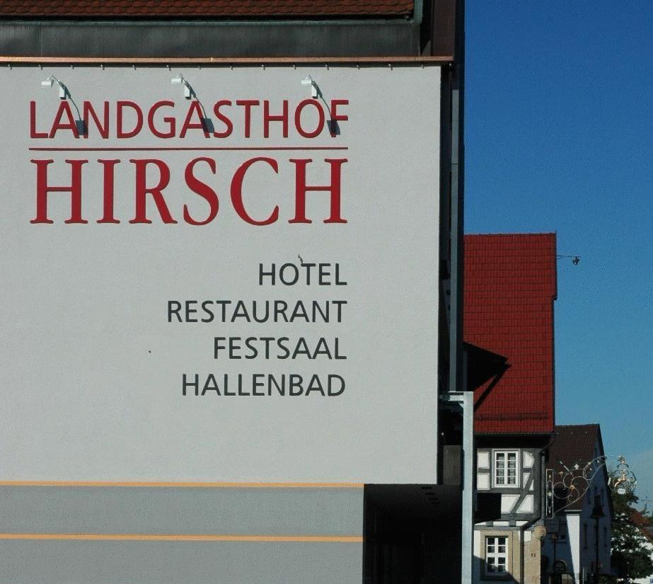Landgasthof Hirsch Remshalden Экстерьер фото